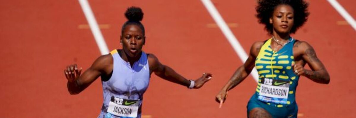 Shericka Jackson clocks 10.70 seconds to win season ending 100metres Diamond League battle