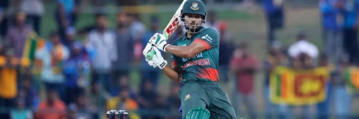 Bangladesh captain Najmul Hossain Shanto ruled out West Indies test series