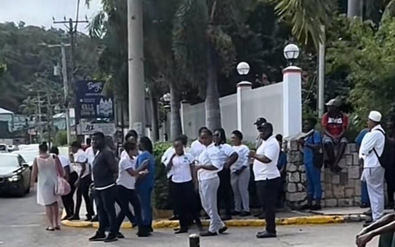 Normality returns to Decameron Beach Hotel following strike by some workers on Friday