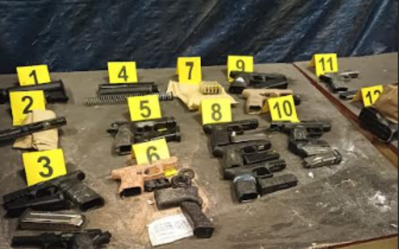 736 illegal guns seized so far this year