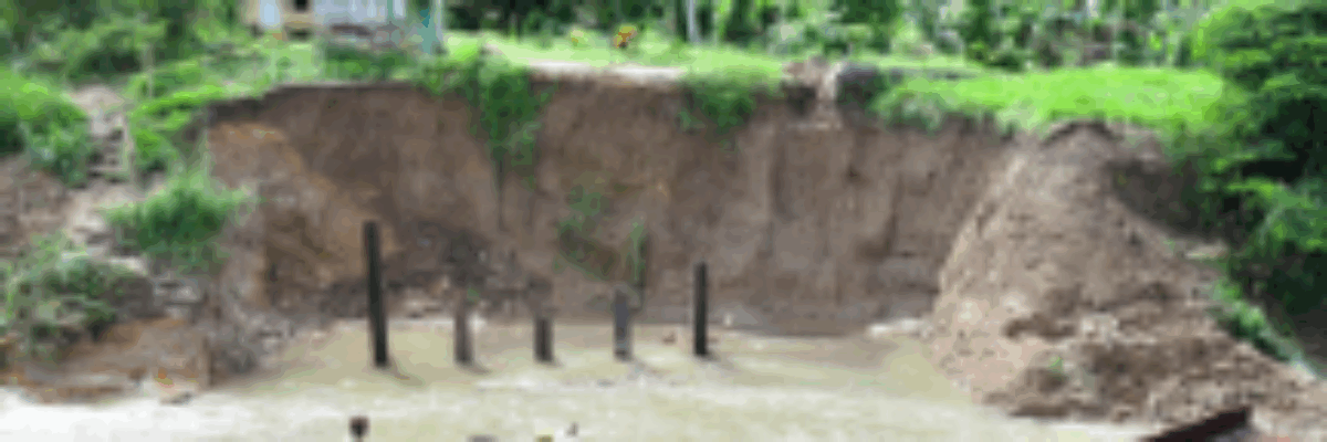 Work on Troy Bridge on Manchester/Trelawny border is about 60% complete