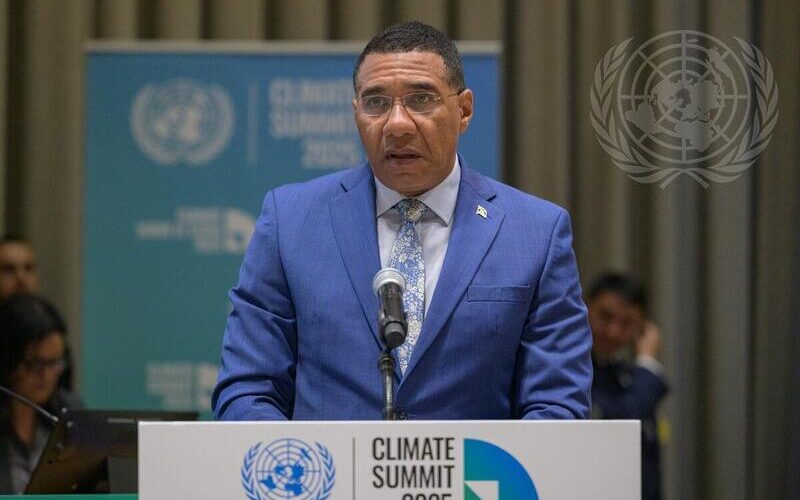 Prime Minister Dr. Andrew Holness reaffirms Jamaica’s commitment to climate change action