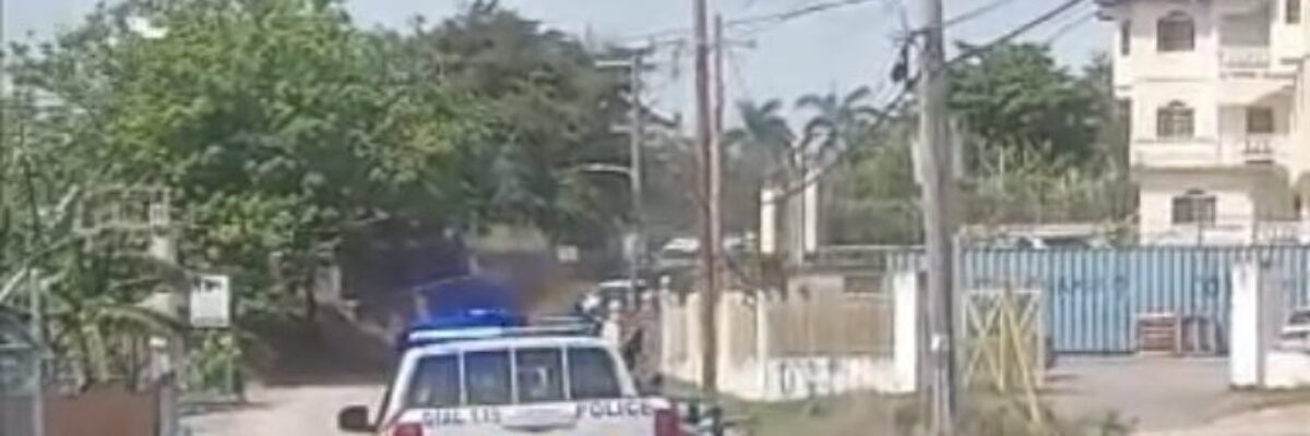 Active shoot-out between police and gunmen along Caledonia Road in Manchester