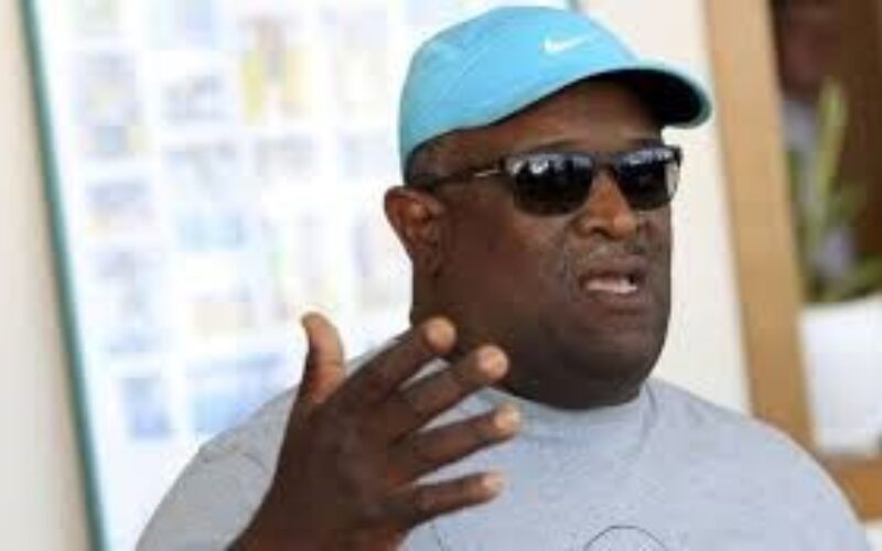 Technical Director of MVP Track Club Stephen Francis receiving medical treatment