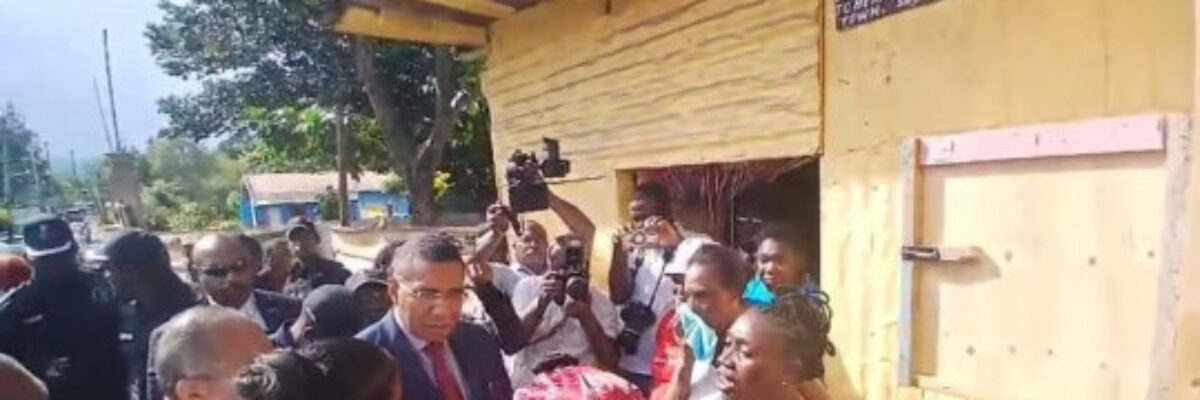 PM Holness describes mass shooting in Commodore, St. Catherine, as an act of criminal terror