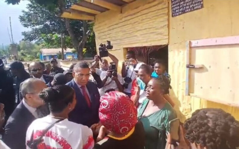 PM Holness describes mass shooting in Commodore, St. Catherine, as an act of criminal terror