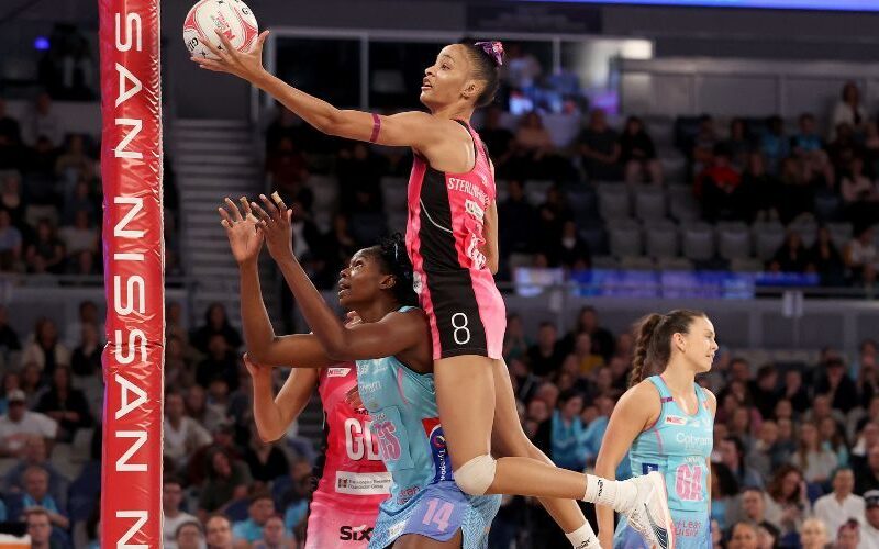 Shamera Sterling-Humphrey voted top player in Suncorp Super Netball League for second consecutive time