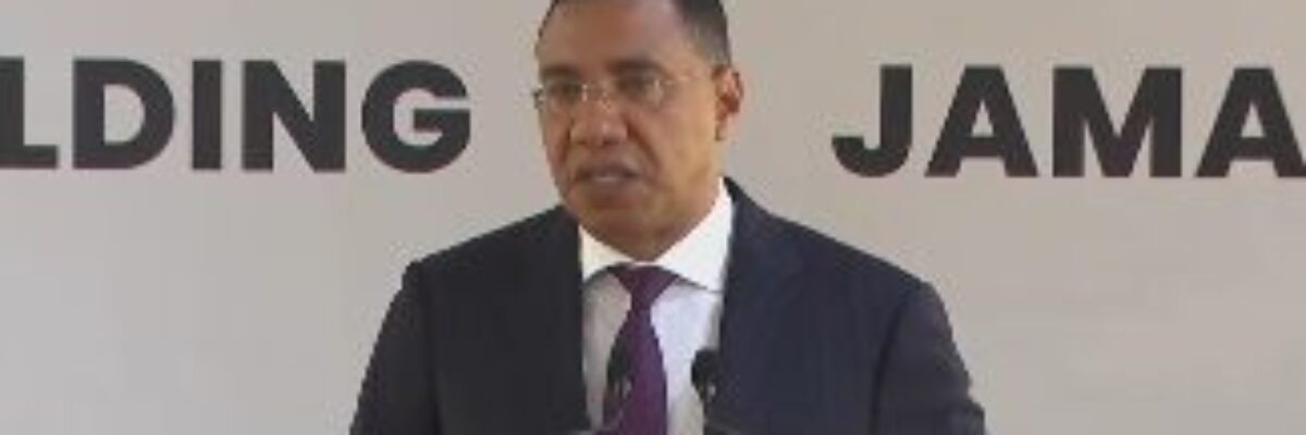 Prime Minister Holness says strong economy is only sustainable solution to squatting