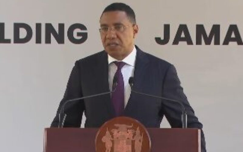 Prime Minister Holness says the Government intends to take several steps to improve peace among citizens