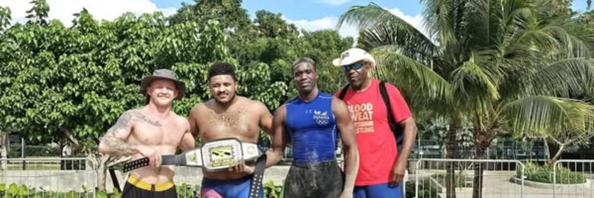 Good results for Jamaicans at the recent staging of the Jamaican Beach Wrestling Open