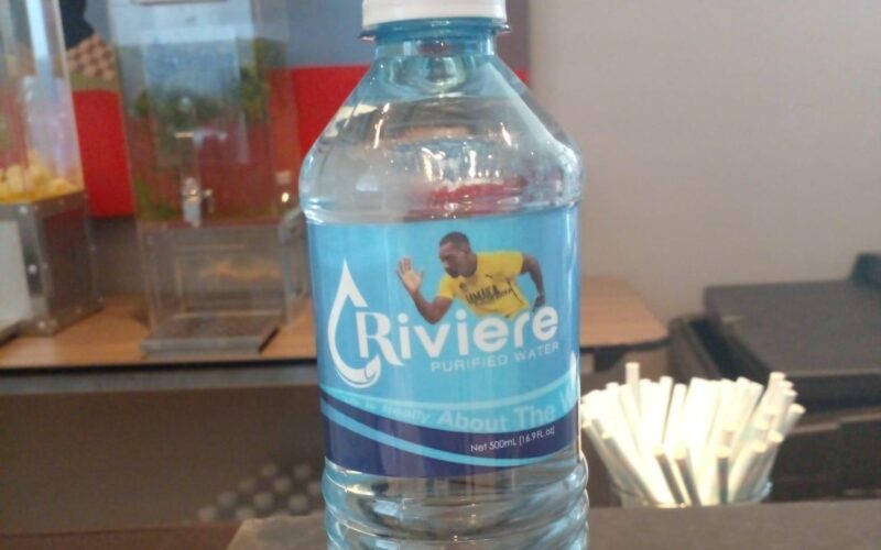 Yohan Blake launches ‘Riviere’ purified water