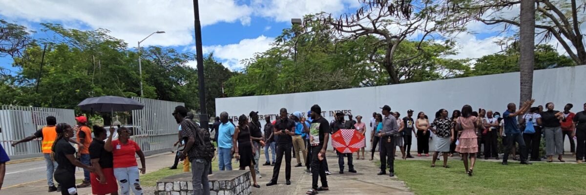 UAWU Vice President Clifton Grant chastised management of UWI for slow pace at which payment of outstanding compensation is made to staff