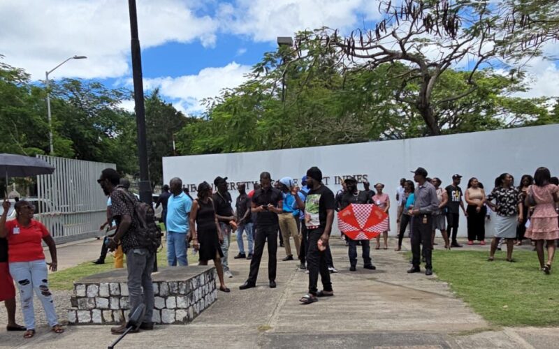 UAWU Vice President Clifton Grant chastised management of UWI for slow pace at which payment of outstanding compensation is made to staff