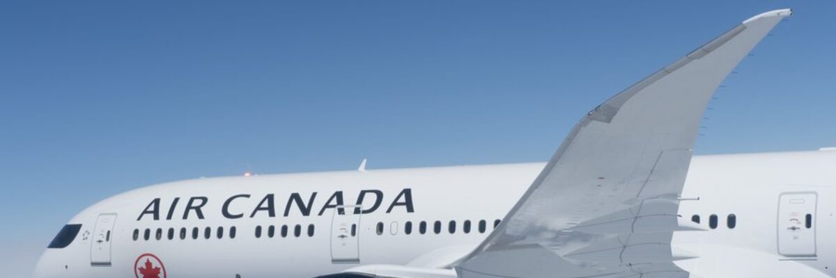 Two Air Canada flights to and from the Sangster International Airport cancelled yesterday due to industrial action by the airline’s staff