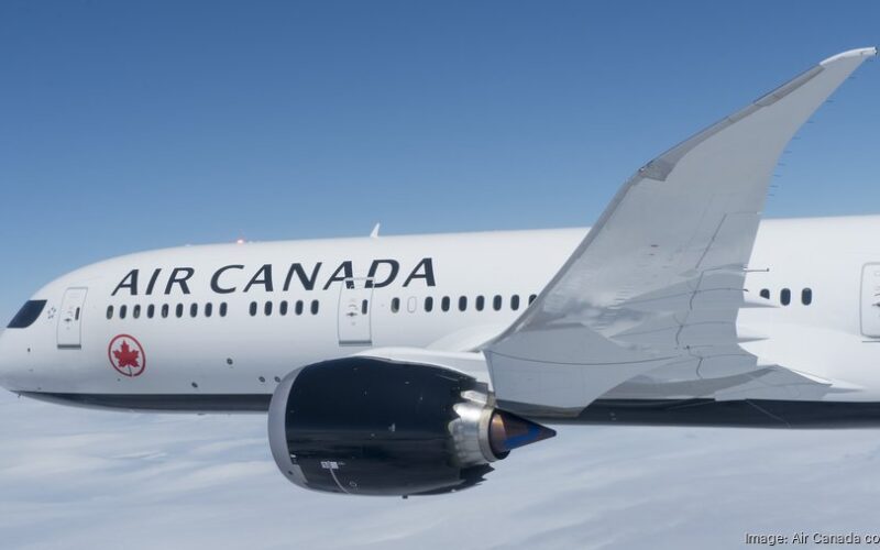 Two Air Canada flights to and from the Sangster International Airport cancelled yesterday due to industrial action by the airline’s staff