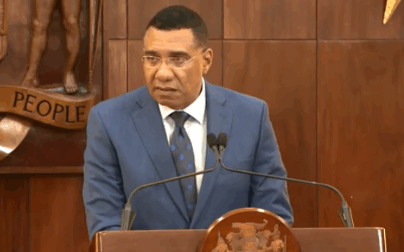 PM Holness announces establishment of National Reconstruction Resilience Authority