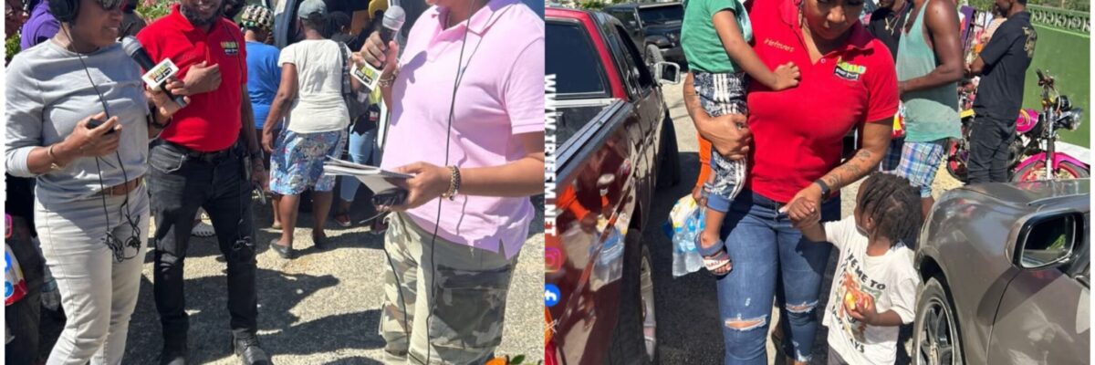 IRIE FM’s One-One Coco Relief Drive brings hope to western Jamaica