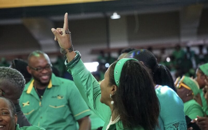 Scores of JLP supporters gather in Kingston for the party’s 81st annual conference