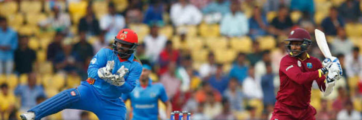 The West Indies suffers 23 run loss to Afghanistan in warm up match before World Cup
