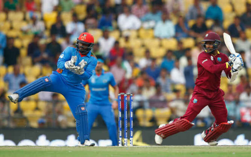 The West Indies suffers 23 run loss to Afghanistan in warm up match before World Cup