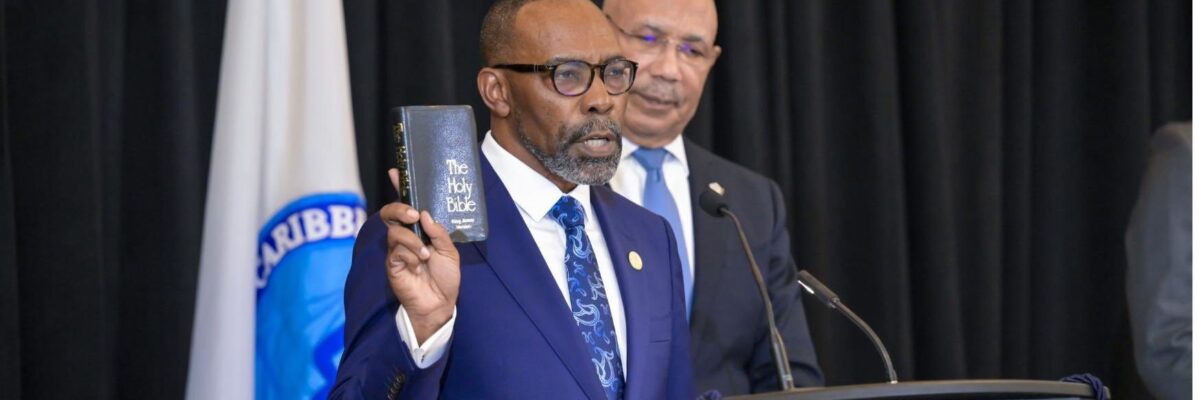 Jamaican sworn in as 4th President of the Caribbean Court of Justice