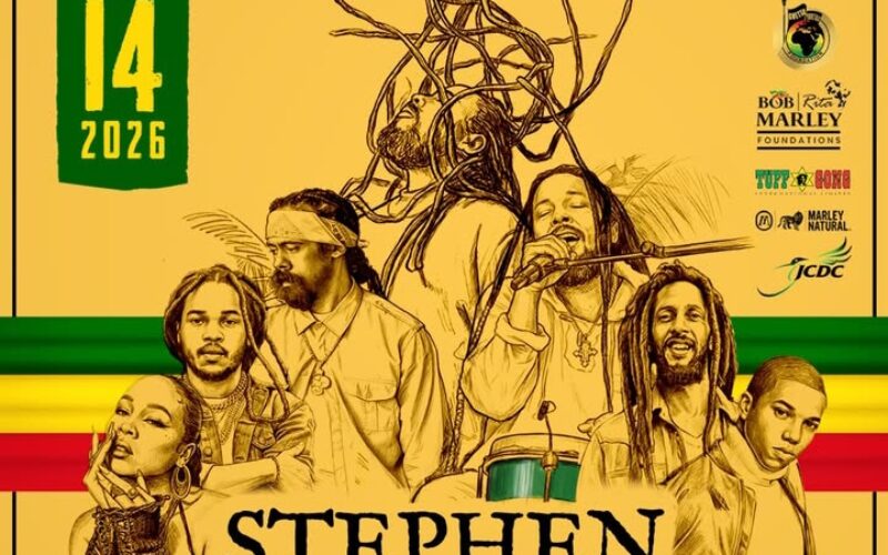 Stephen Marley Unplugged show for Jo Mersa this Saturday