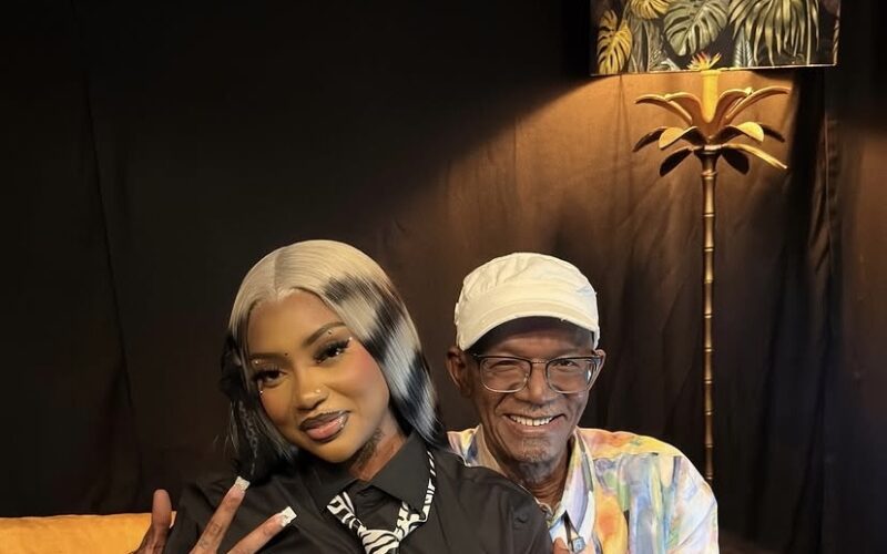 Jada Kingdom shares special moment with Beres Hammond