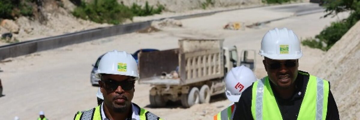 Montego Bay perimeter road about 80% complete