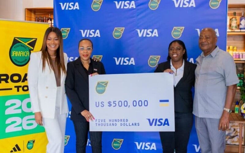JFF secures US$500,000 sponsorship deal with Visa to back Reggae Boyz World Cup campaign