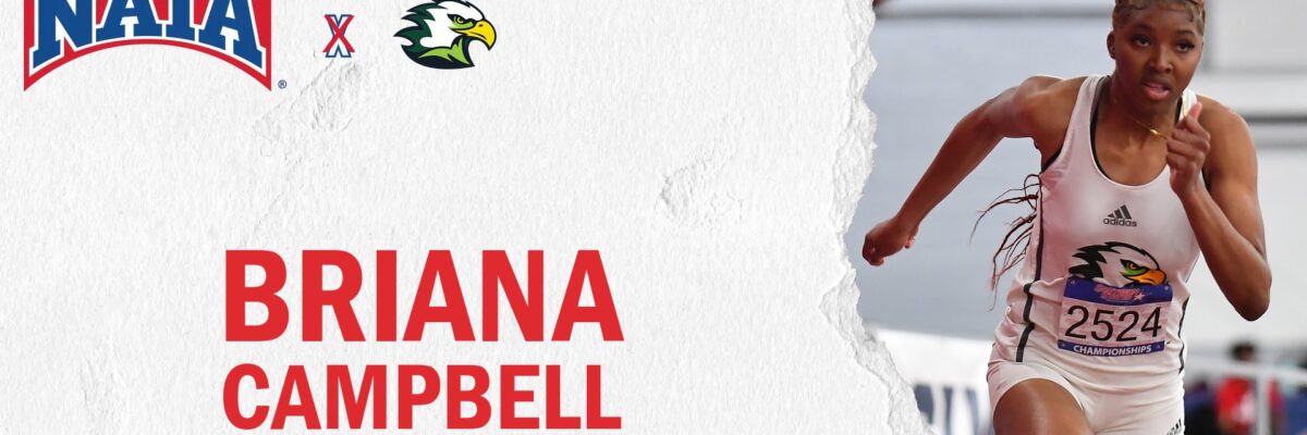 Briana Campbell named NAIA Indoor Track Athlete of the Week