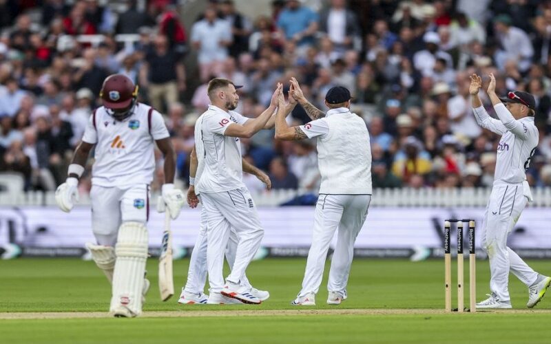 Windies crash to innings and 114 run defeat in first Test against England