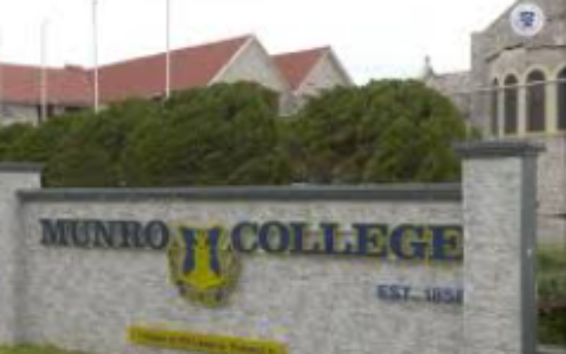 Rehabilitative work at Munro College 70-80% complete after Hurricane Beryl