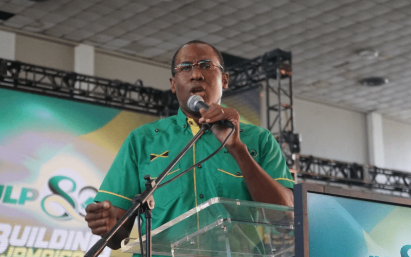 Finance Minister Dr. Nigel Clarke announces resignation