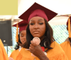 Burn survivor Adrianna Laing honoured at graduation ceremony