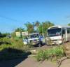 Taxi operators again protest over poor state of Lacovia main road in St. Elizabeth