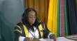House Speaker Juliet Holness calls on MPs to respect the authority of the house following mace incident
