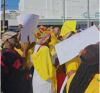 Protesters rally at Cross Roads to voice discontent with Holness administration